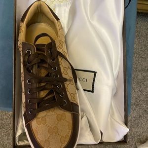 Gucci  Vintage Monogram GG Tennis Shoes